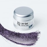 NEU! UV Gel Glimmer violet, 5ml