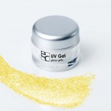 UV Gel Glitter gelb, 5g