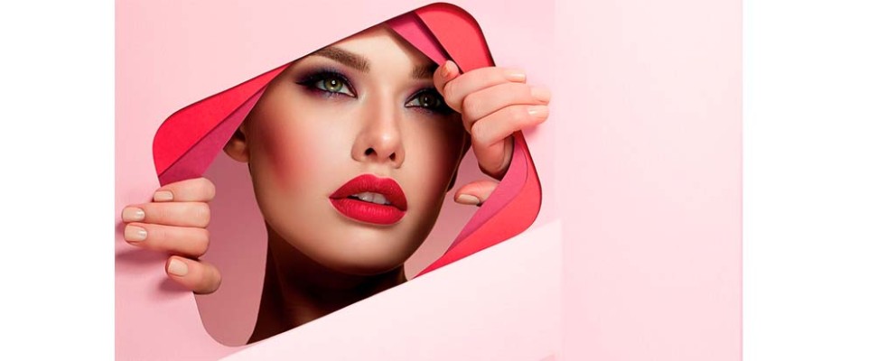 Herbst Farben in Rot