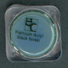 Coloured Premium Acryl Powder black forest, 3,5g