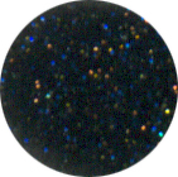 Premium Acrylpulver glitter black, 25g