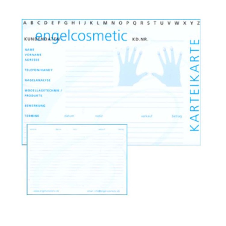 Karteikarten DIN A6 25 St.