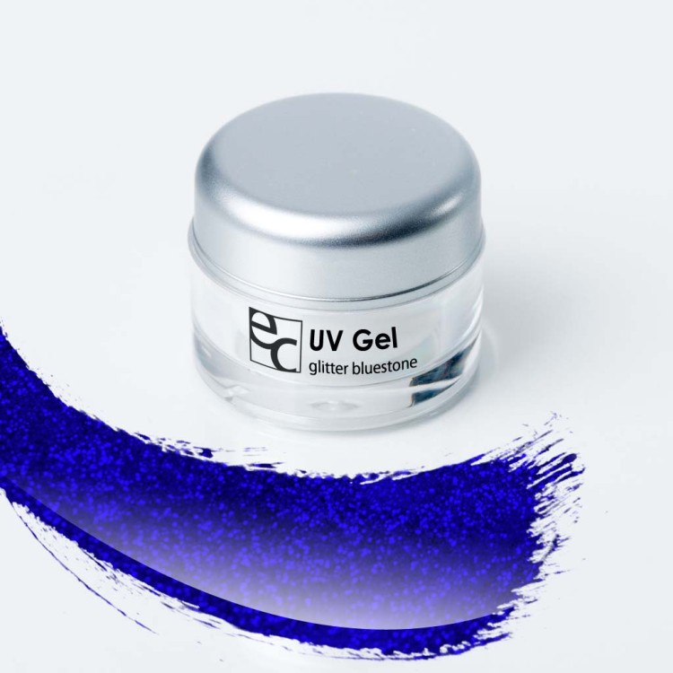 UV Gel Glitter blue stone, 5g