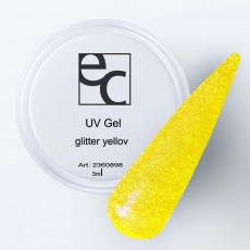 UV Gel Glitter yellov, 5g