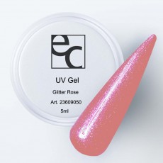 UV Gel force glitter rose 5ml