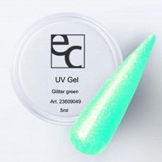 UV Gel Glitter green 5ml