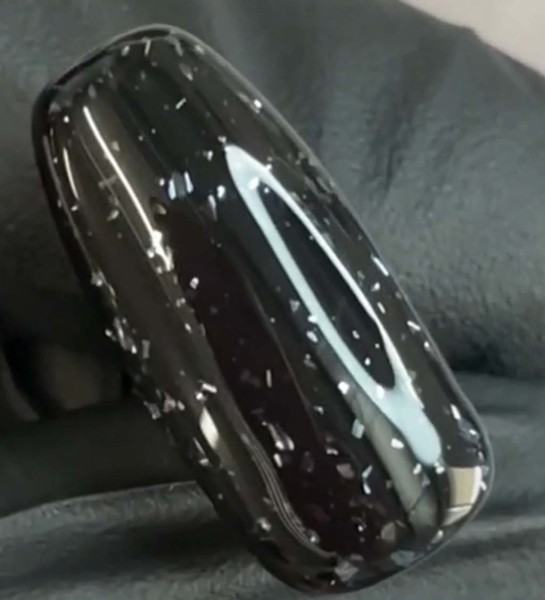 Top Coat silver flakes 10ml