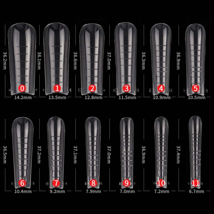 Dual System - Tips-ballerinaform in einer Box-120St.