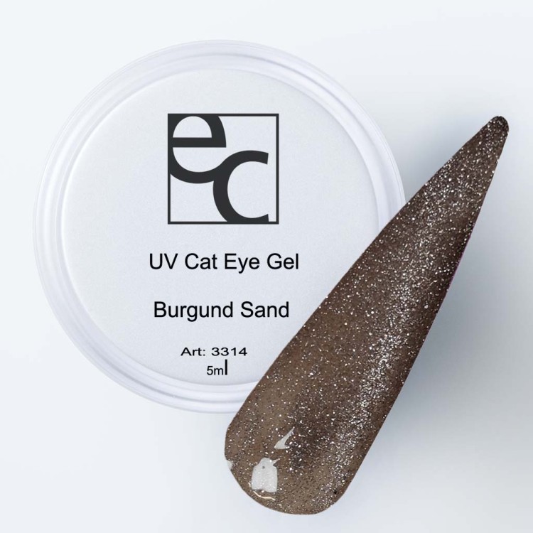 Cat Eye Gel Burgund Sand 5ml