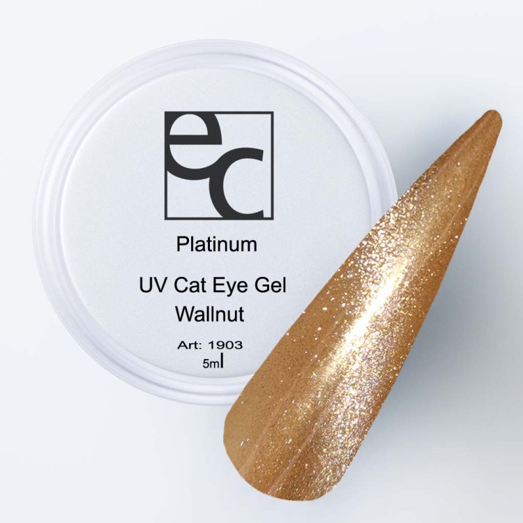 Platinum Cat Eye Gel Wallnut 5ml