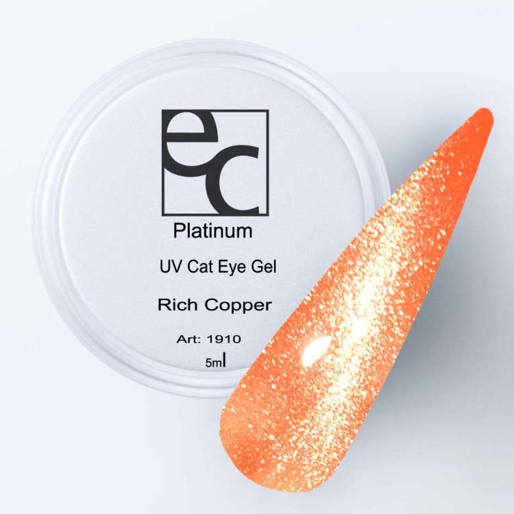 Platinum Cat Eye Gel Rich Copper 5ml