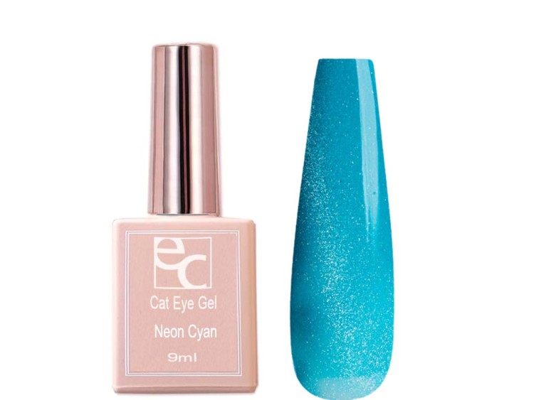 Cat Eye Gel Neon Cyan 9ml
