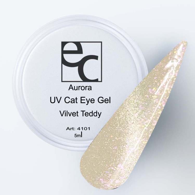 Aurora Cat Eye Gel Vilvet Teddy 5ml