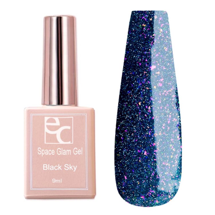 Space Glam Gel Black Skay 9ml