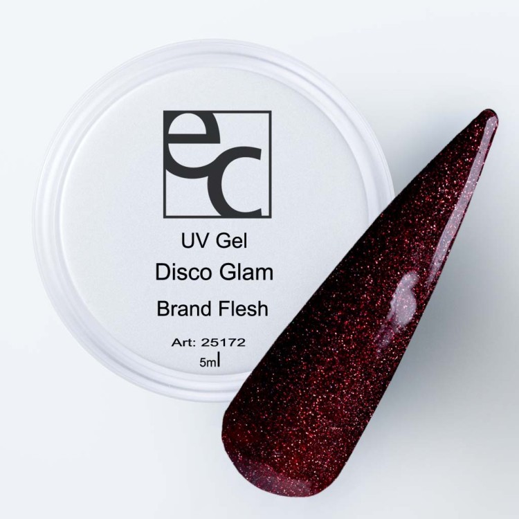 UV Gel disco glam brand flesh 5ml