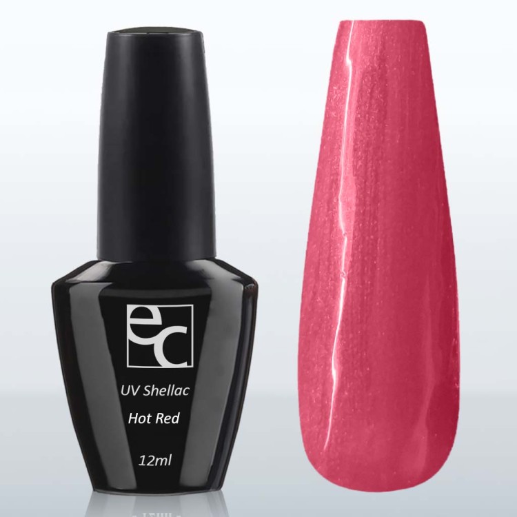 UV Gel Shellac Hot Red 12ml
