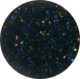 Premium Acrylpulver glitter black, 25g