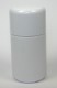 100 ml Flasche weiss, weisser Deckel