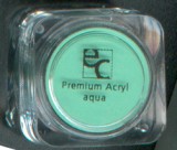 Premium Acrylpulver aqua, 3,5g