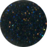 Coloured Premium Acryl Powder glitter black, 25g