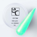 UV Gel Glitter green 5ml