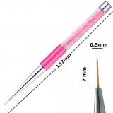 Design Nail Art Brush-Pink