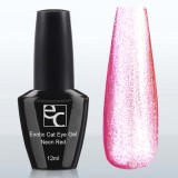 UV Gel Exotic Cat Eye Neon Red 12ml