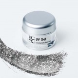 UV Gel  Chrom Glam Silver Star 5ml