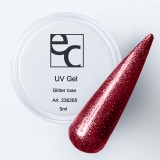 UV Gel force glitter rose 5ml