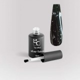 Top Coat silver flakes 10ml