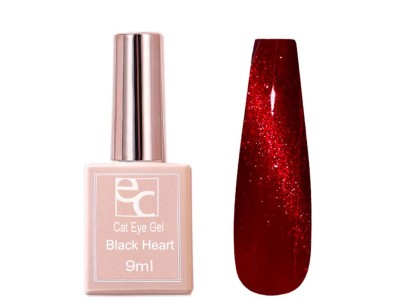 Cat Eye Gel Black Heart 9ml