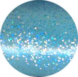 Premium Acrylpulver glitter light blue, 3,5g